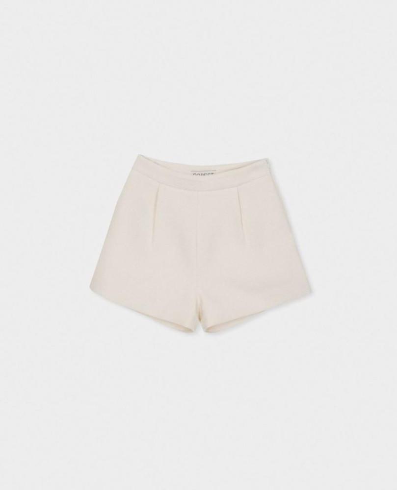 검 S 당일 / forest 포레스트 소프 트위드 팬츠 원턱 쇼츠 반바지 (3 color)