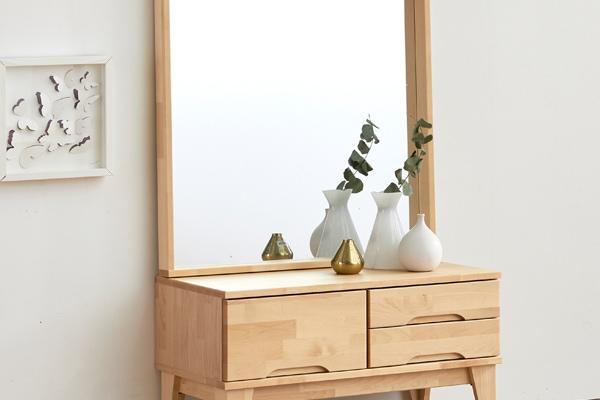 자작원목 퍼니 좌식화장대 B