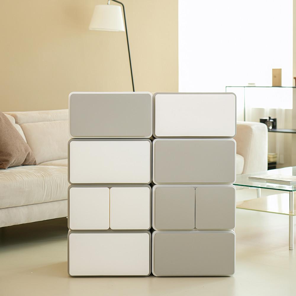 비숨 모듈 서랍장 플라스틱 다용도 수납장