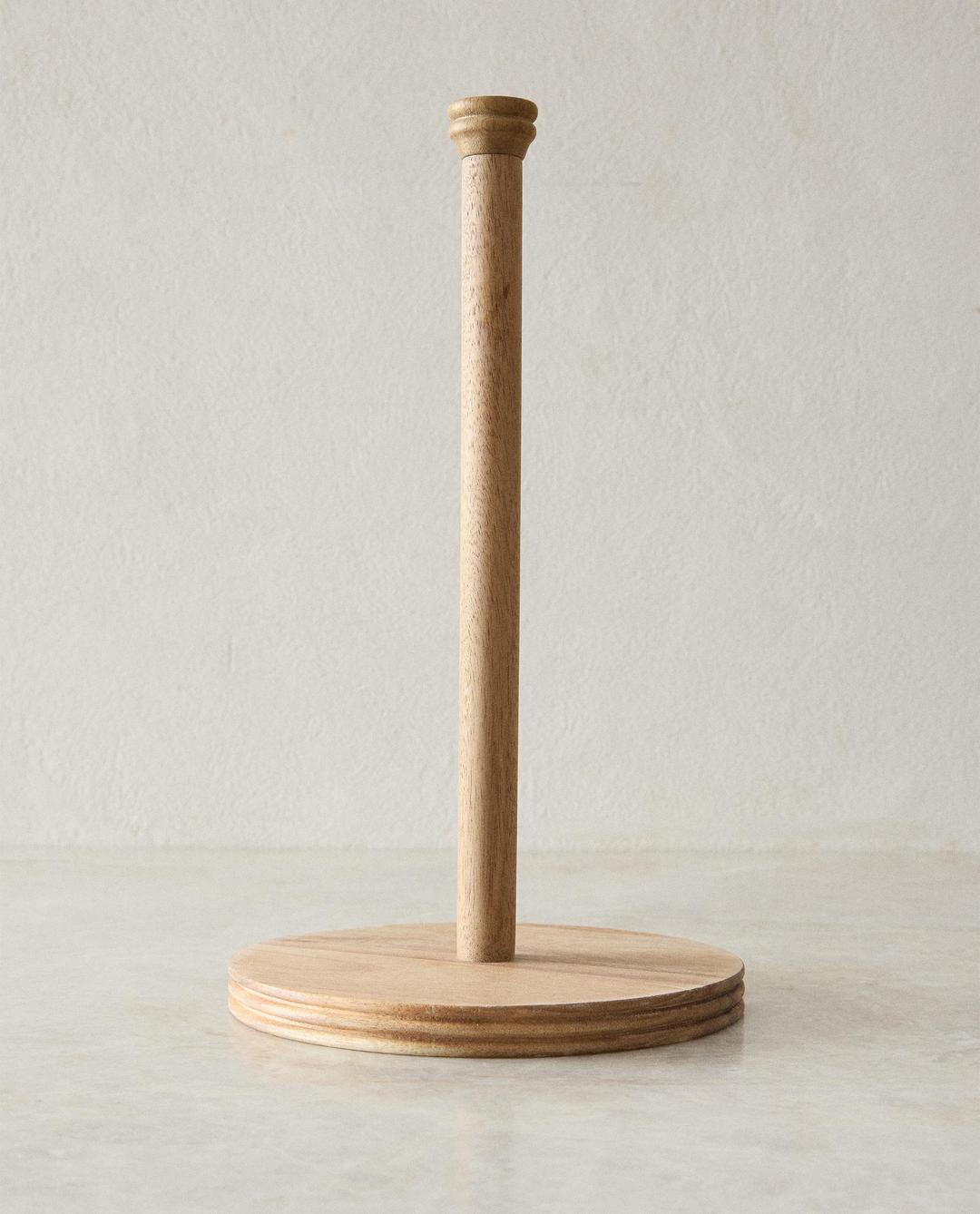 아카시아 원목 페이퍼타월 홀더