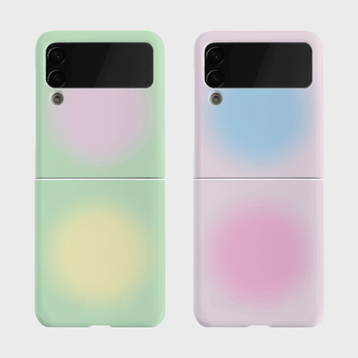투 컬러 그라데이션 [제트플립 하드 폰케이스]