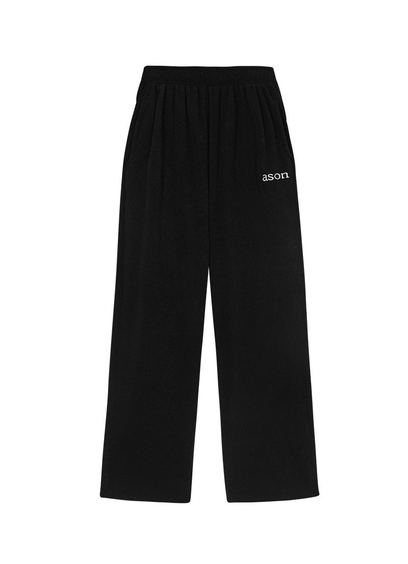 MILO TERRY JOGGER PANTS / BLACK