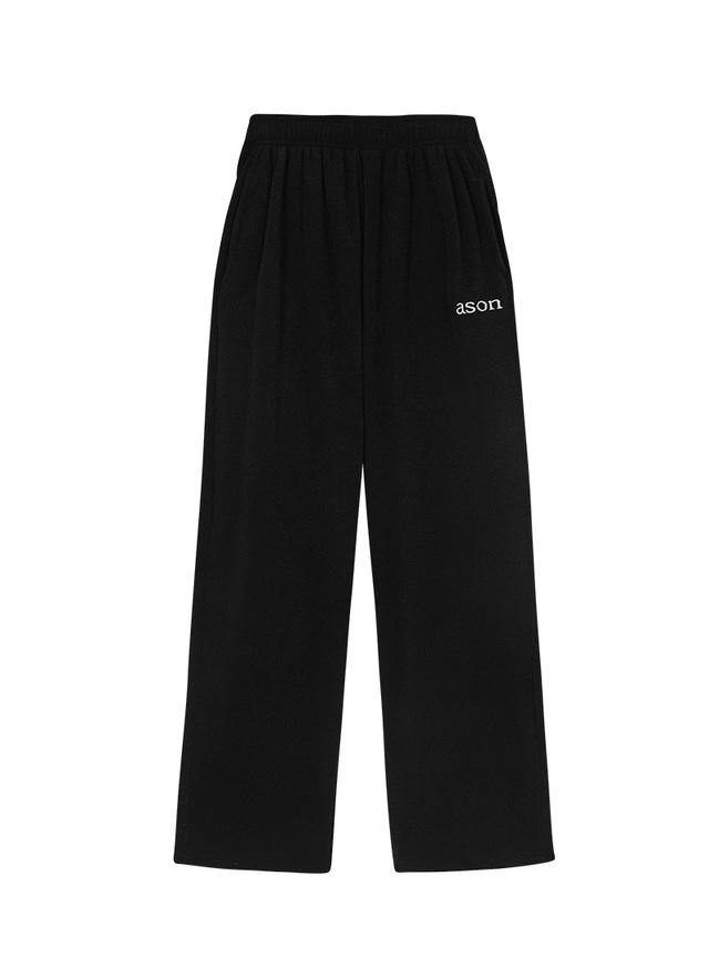 애즈온 MILO TERRY JOGGER PANTS / CHARCOAL - 위시버킷