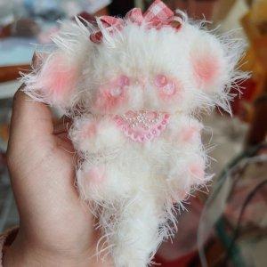 모루인형 토끼 취미 공예 동물 펠트 철사 귀여운 취미