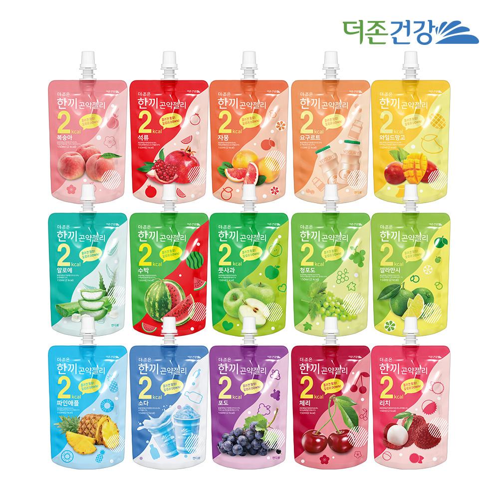 더존건강 한끼 곤약젤리 150ml 15종