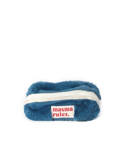 Hapoom pencil cosmetic pouch _ Bodry 피코크블루