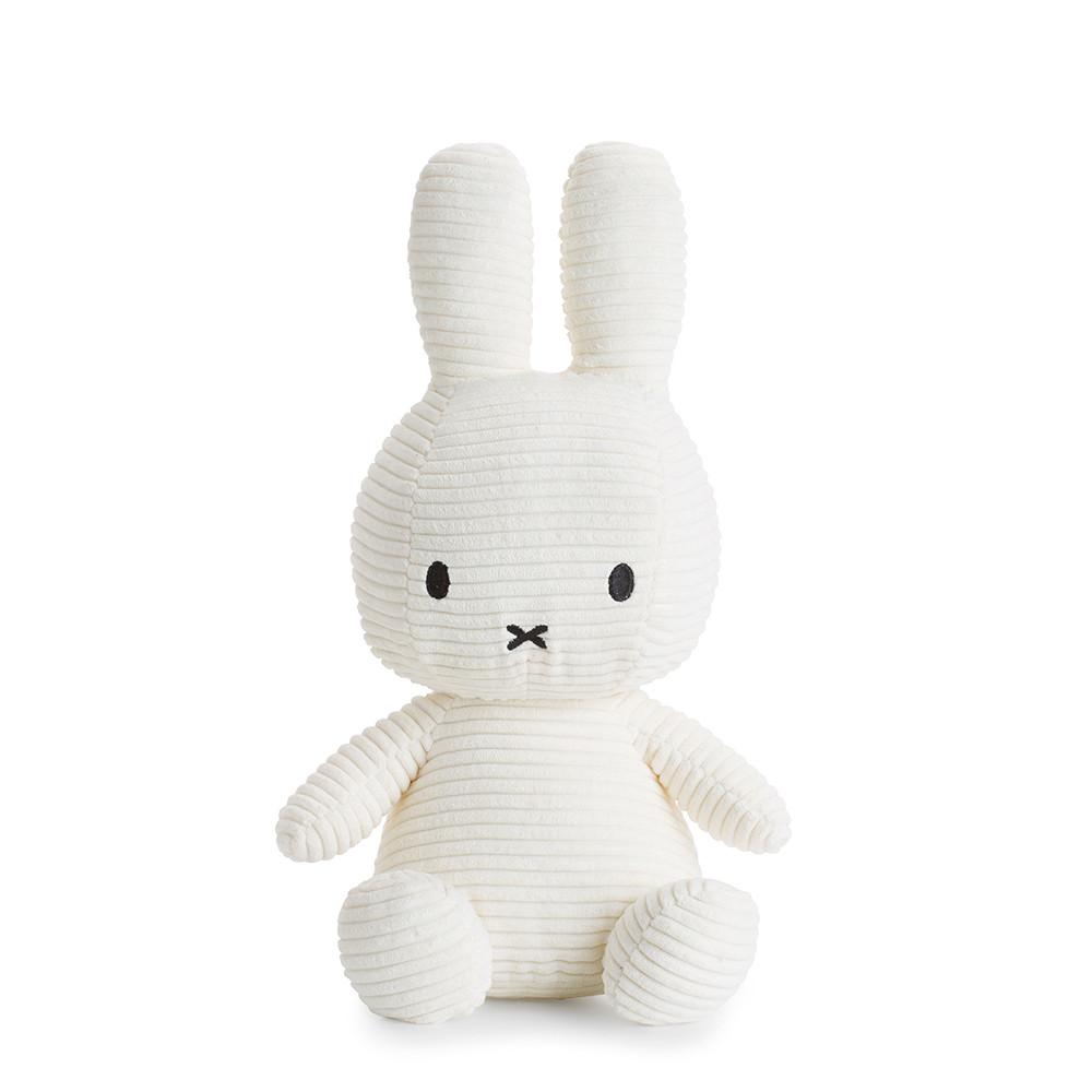 MIFFY 미피 코듀로이 인형 화이트 - 33cm