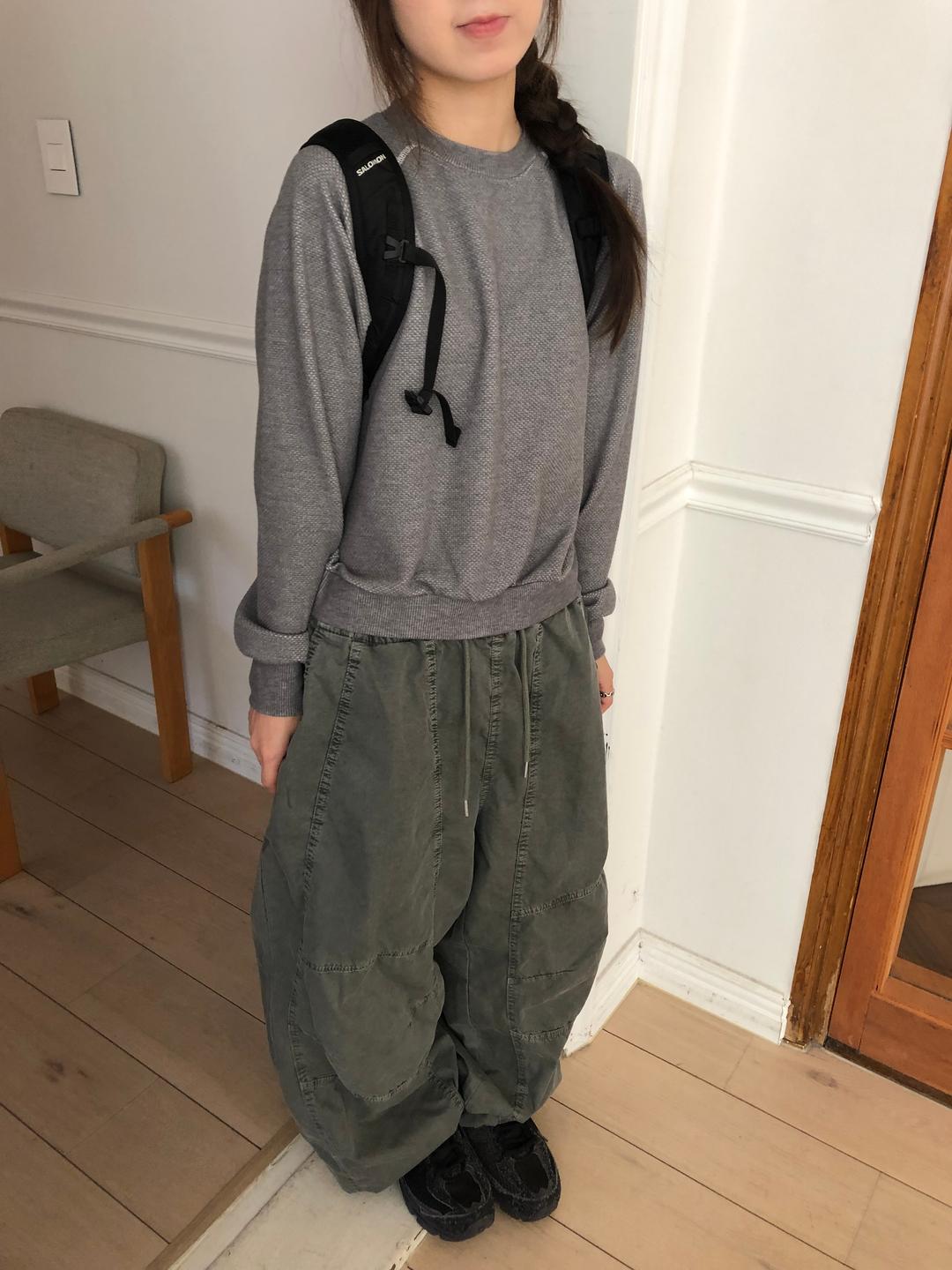 아밀트 [당일발송]피그먼트 벌룬팬츠 - 2color (빈티지/와이드팬츠/벌룬)