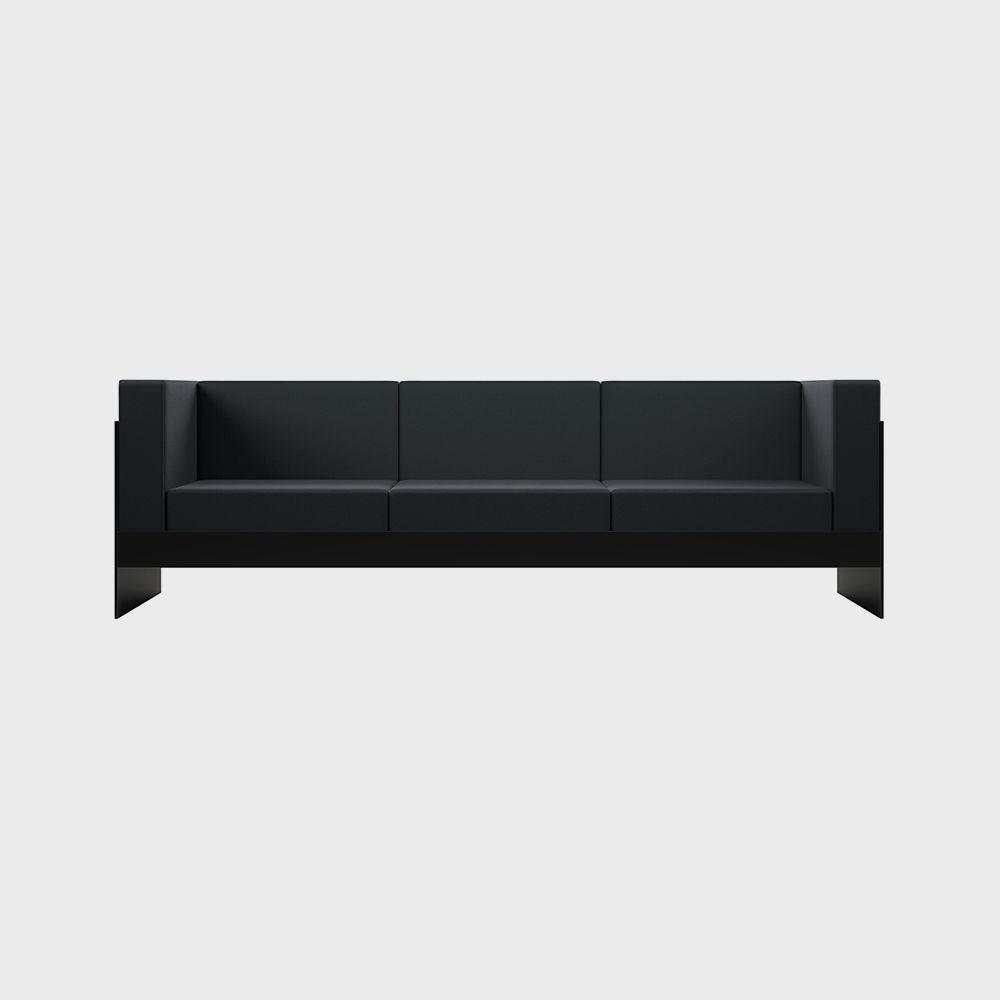 Standard Sofa - Black(2,380 mm x 740 mm)