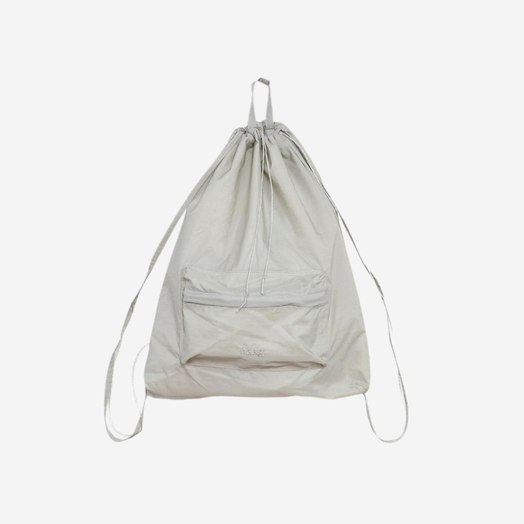 Haag String Backpack Silver