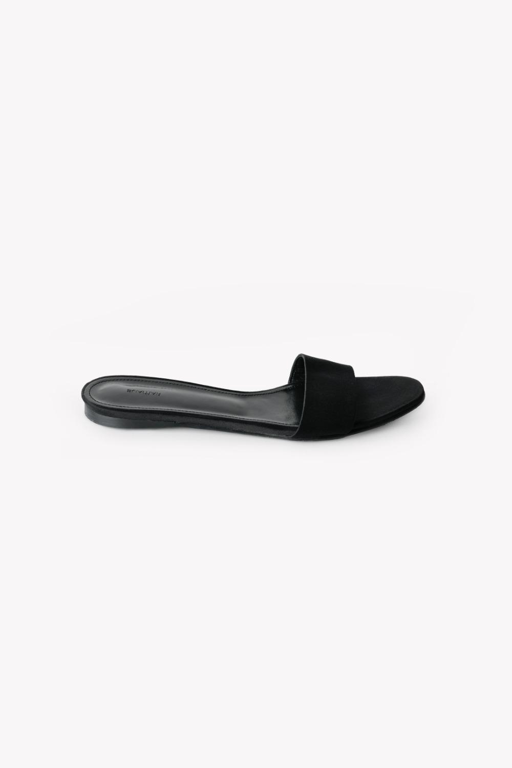 Enis Silk Sandals (Flat)