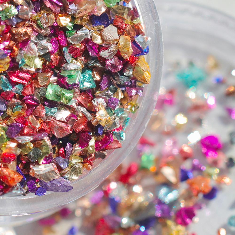 컬러믹스 메탈 네일데코 셀프 네일아트재료