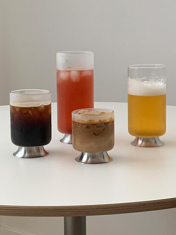 스텐 유리컵 4 size