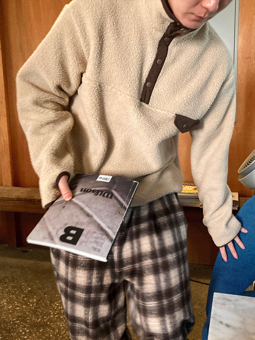 신칠라 워머 후리스