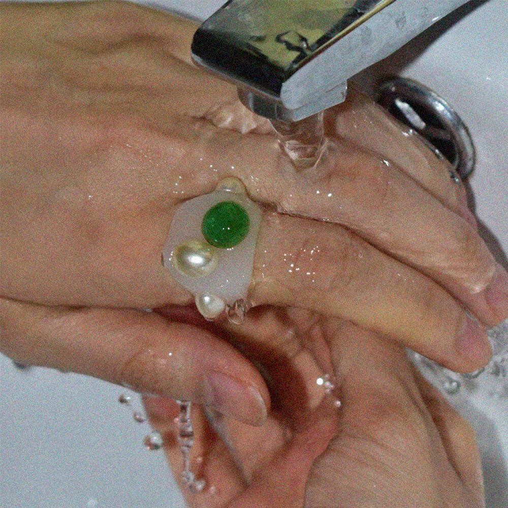 Cucumber Ring 아크릴링