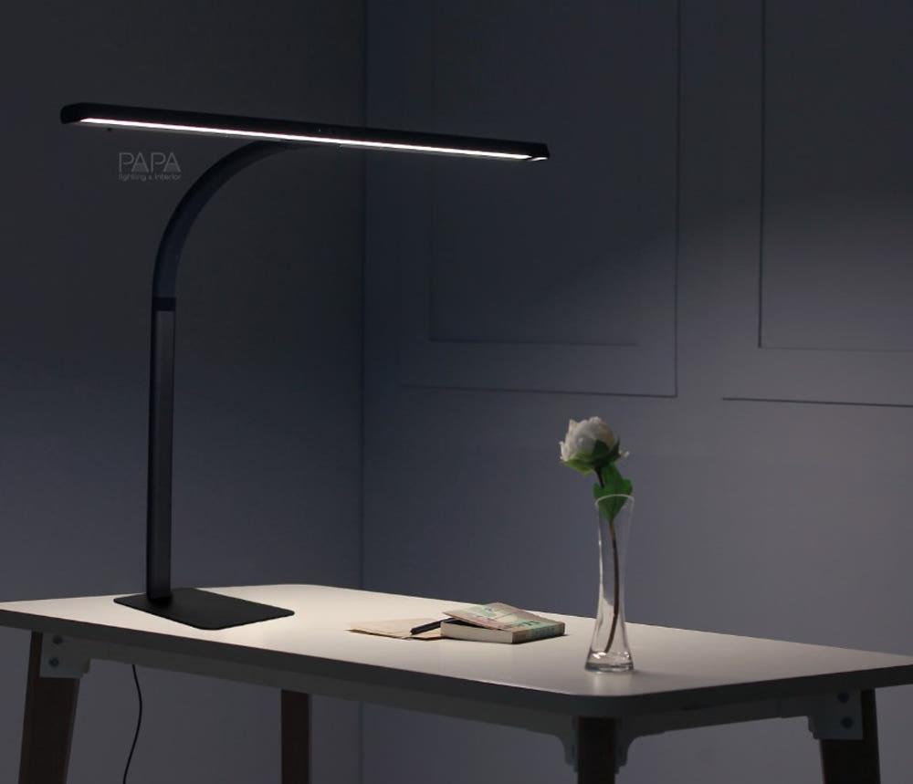 파파 LED 와이드스탠드 800B 책상용 사무용 독서 공부 조명