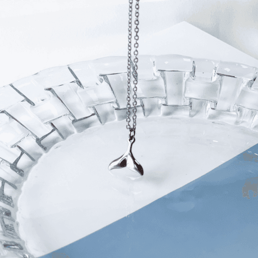 ~8/31 할인🐬올써지컬 행운의 돌고래꼬리(S)목걸이