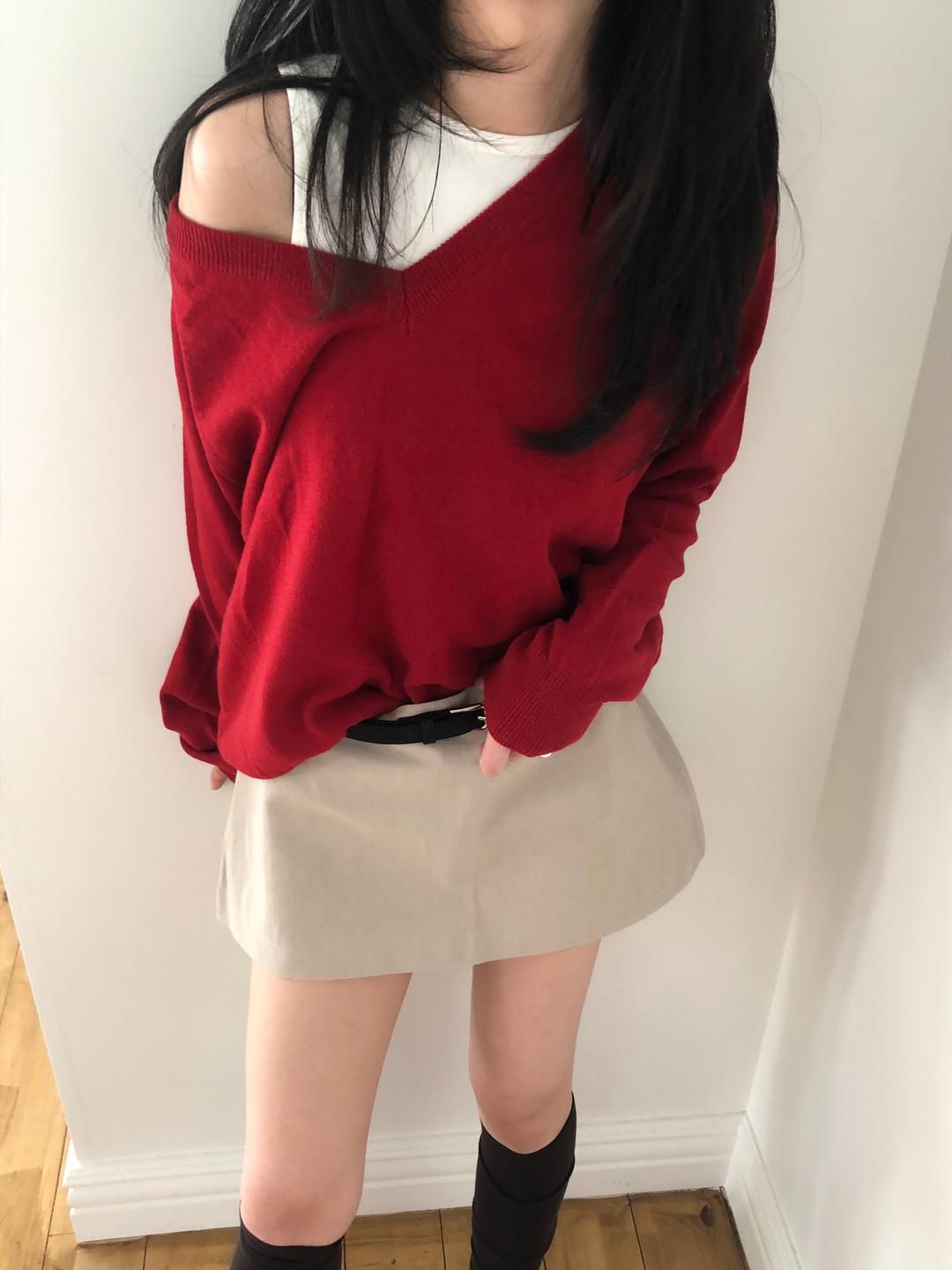 *closet* 모디 브이넥 니트 (5 color)