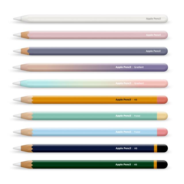 오래요 애플펜슬 스킨 2매