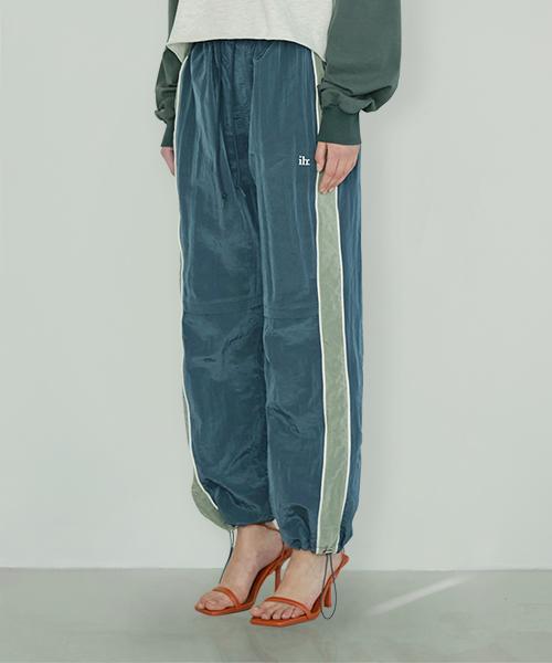 파이핑 라인 트랙팬츠 / 블루