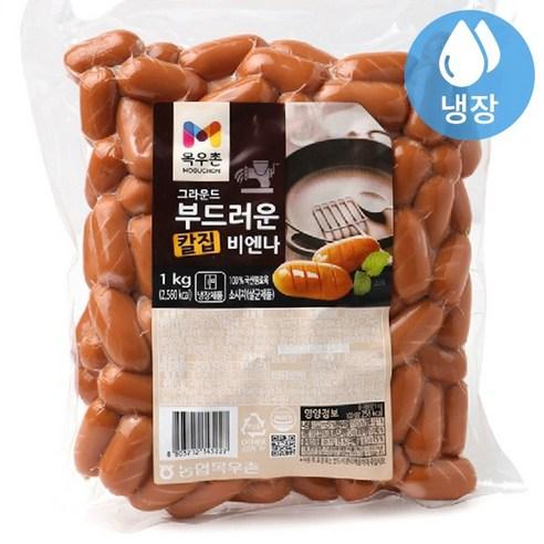 목우촌 그라운드 부드러운 칼집비엔나, 1kg, 1개 - 비엔나소시지 | 쿠팡