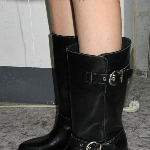 EBONY 에보니 2버클 웨스턴부츠