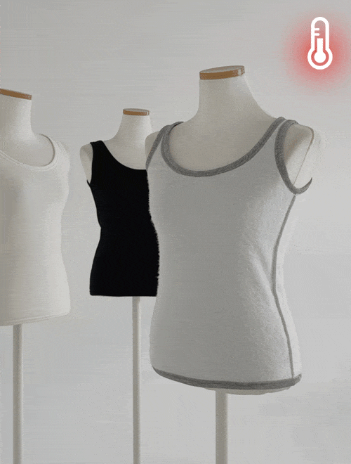 베이직밍크나시 -밍크안감/3color