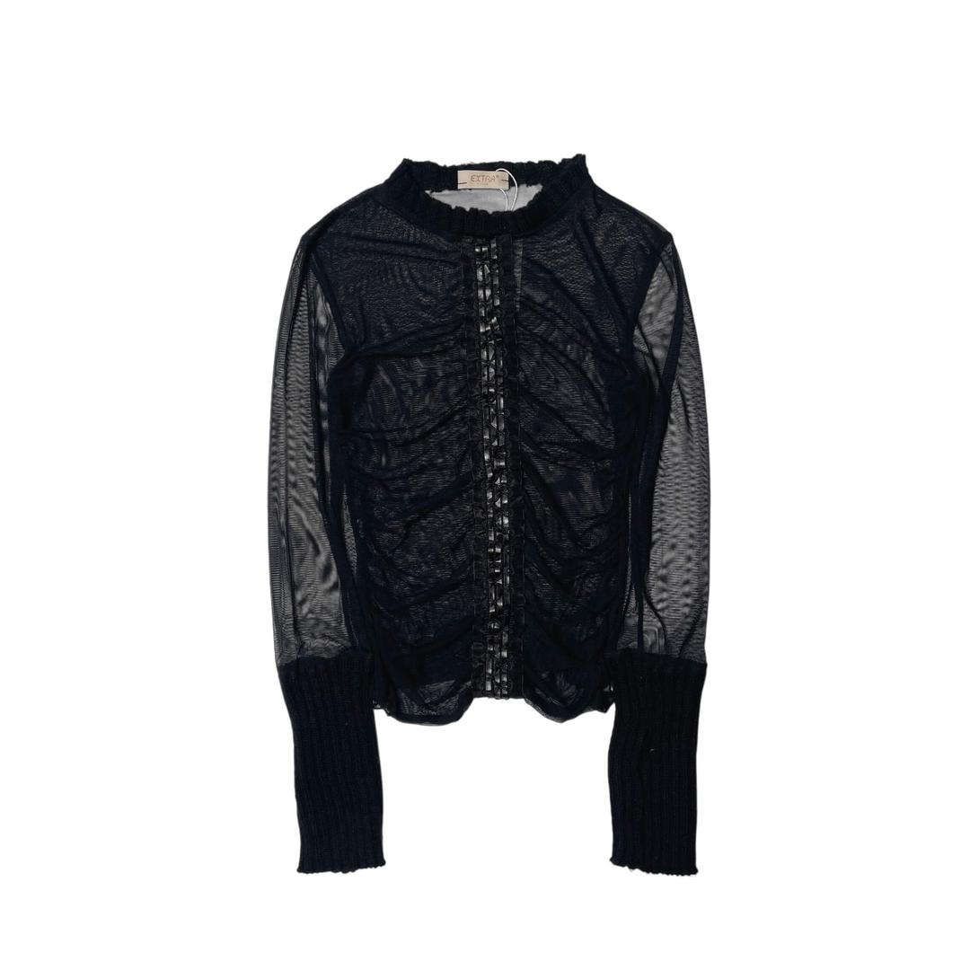 Extra seethrough knit