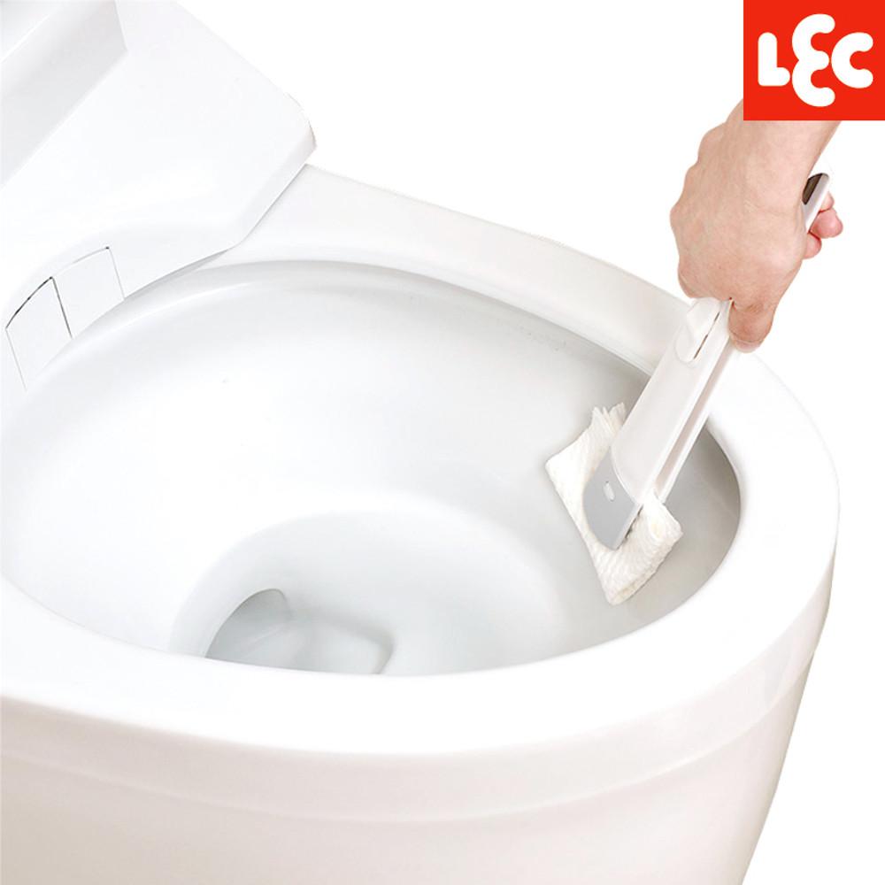 엘이씨 화장실 변기솔 물티슈 청소포 집게스틱 [B00160]