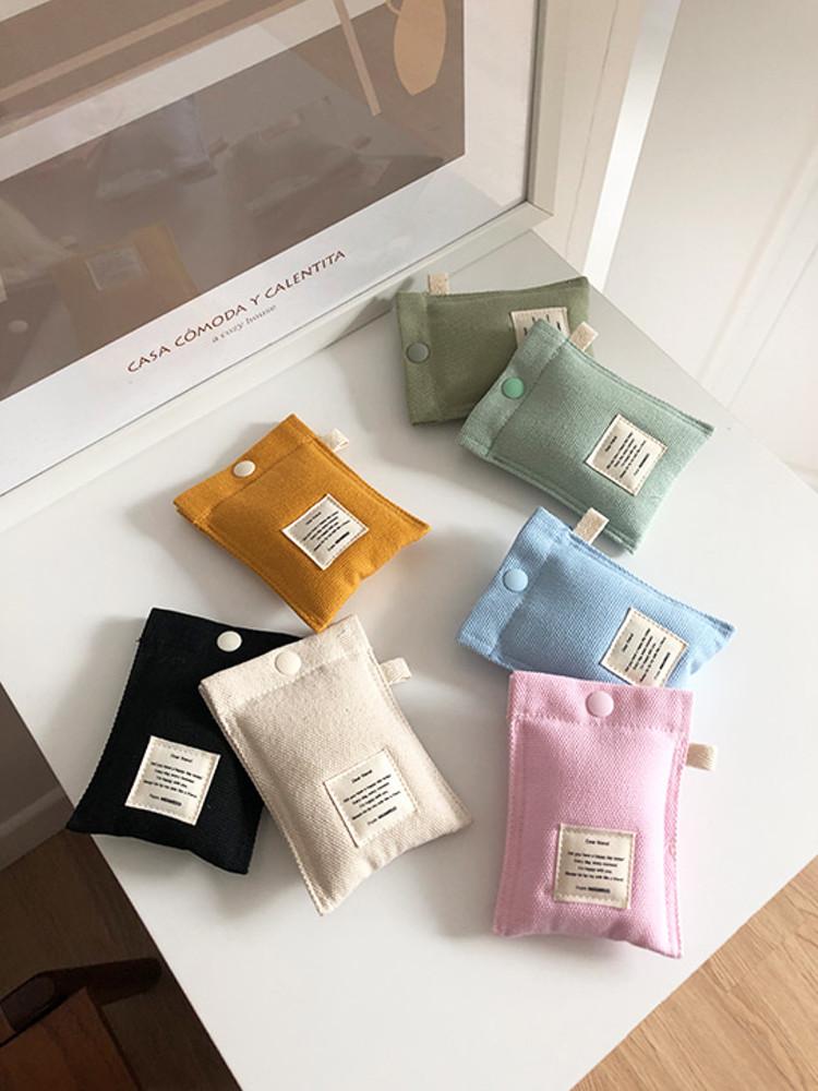 캔버스 3종 카드지갑 이어폰케이스 미니파우치 이너백 펜슬케이스 필통