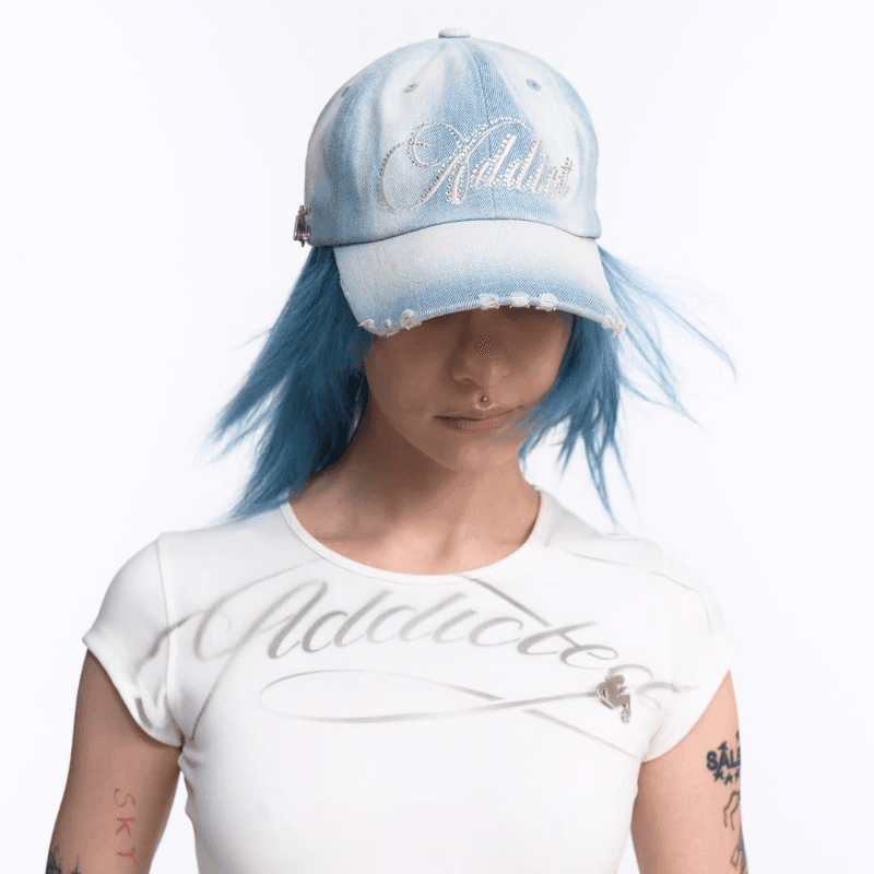 ADDICT CAP (DENIM)