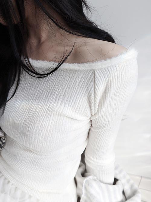 클라따 mini fur t, 2color