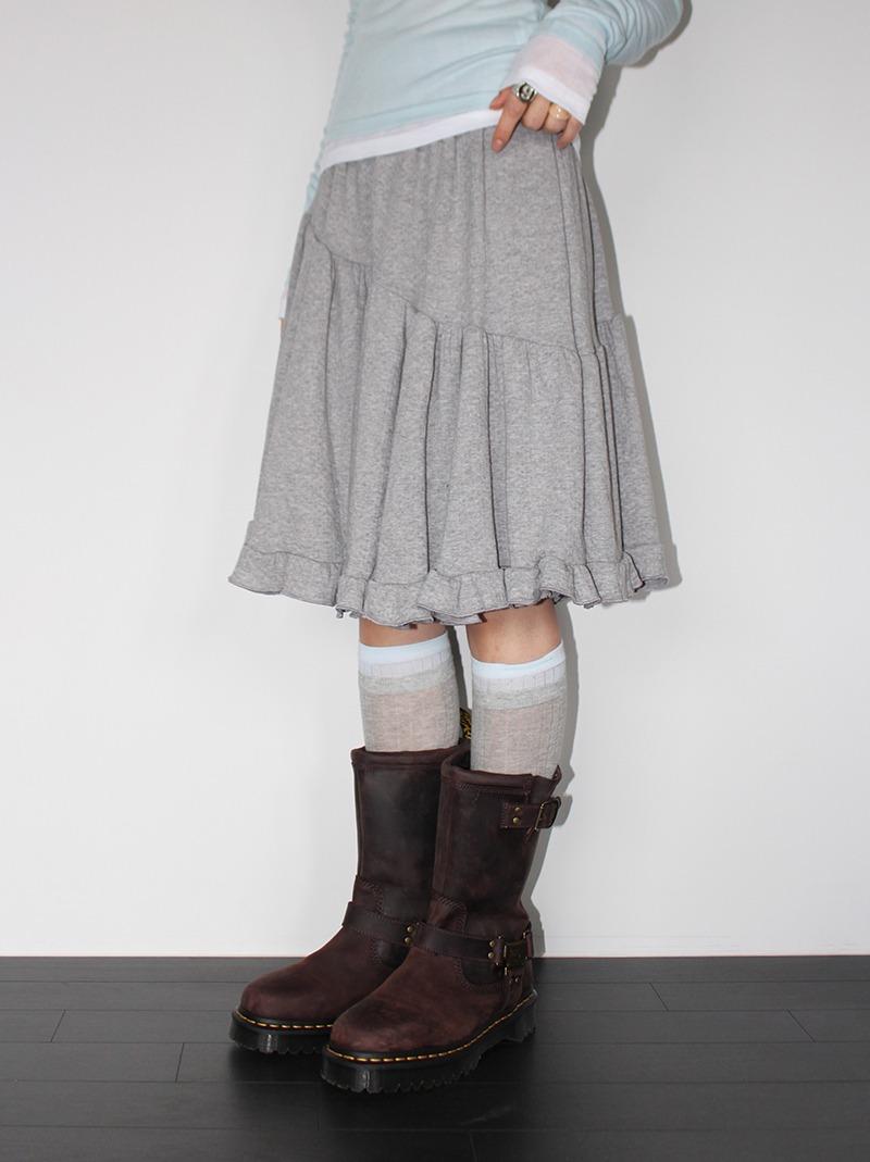 DEAR FRILL MIDI SKIRT (3color!)