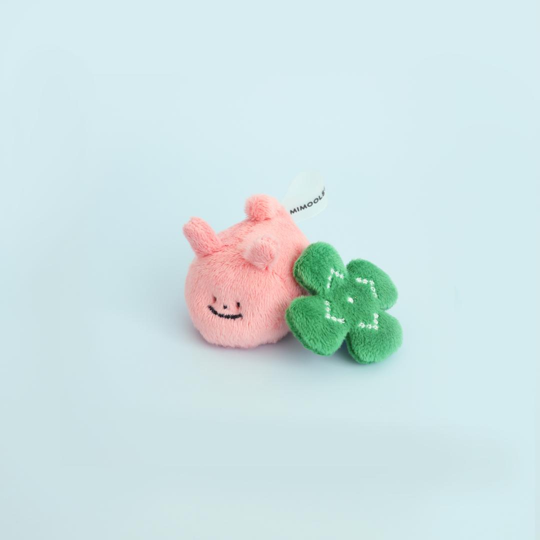 분홍토끼와 토끼풀