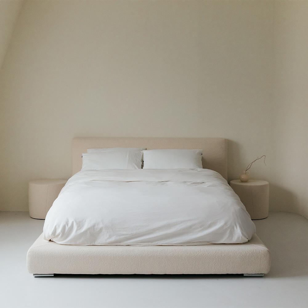 베네 침대프레임 슈퍼싱글 퀸 라지킹 부클레 패브릭