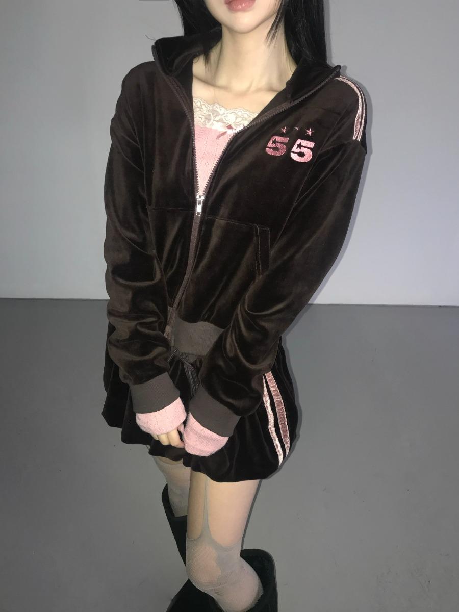 five track zip-up (3 color)