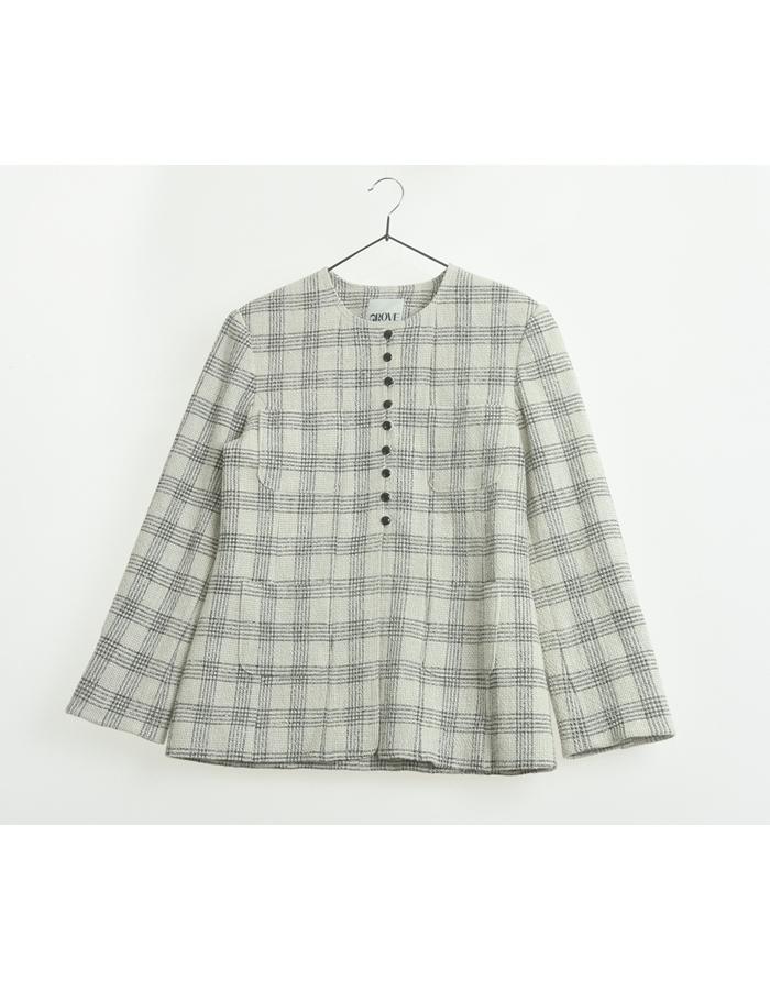 GROVE 그로브 체크 자켓 / WOMAN M