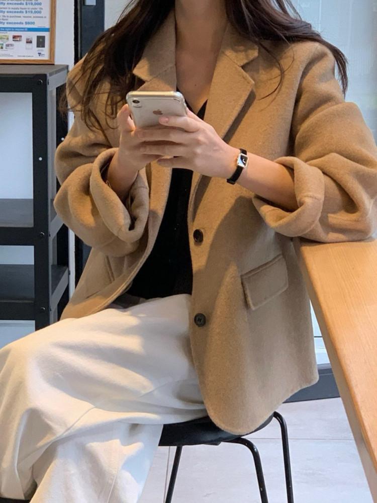 [당일/핑크 브라운] 베르가못 모스트 핸드 자켓 (5color) 안감 컬러추가 재진행 Handmade