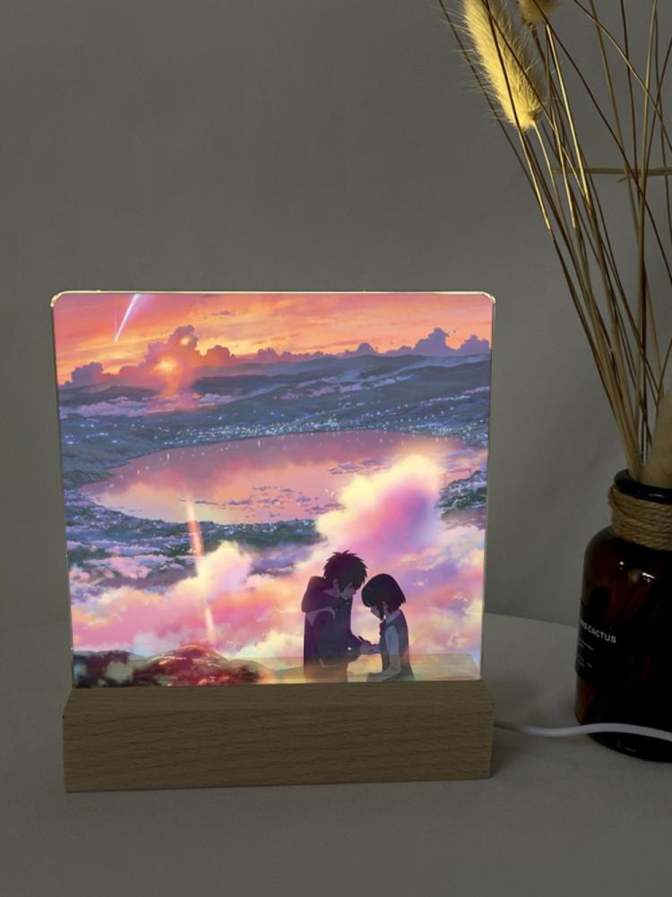 너의 이름은 고급 크리스탈 라이트 스탠드 컬렉션 굿즈