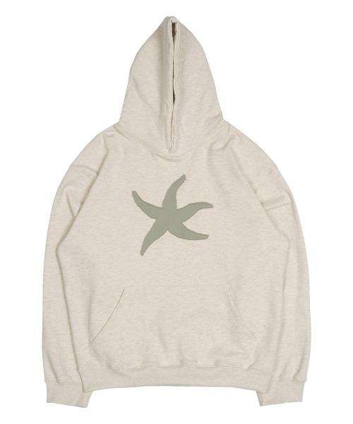 더콜디스트모먼트(THE COLDEST MOMENT)  TCM vintage starfish hoodie (oatmeal) - 사이즈 & 후기 | 무신사