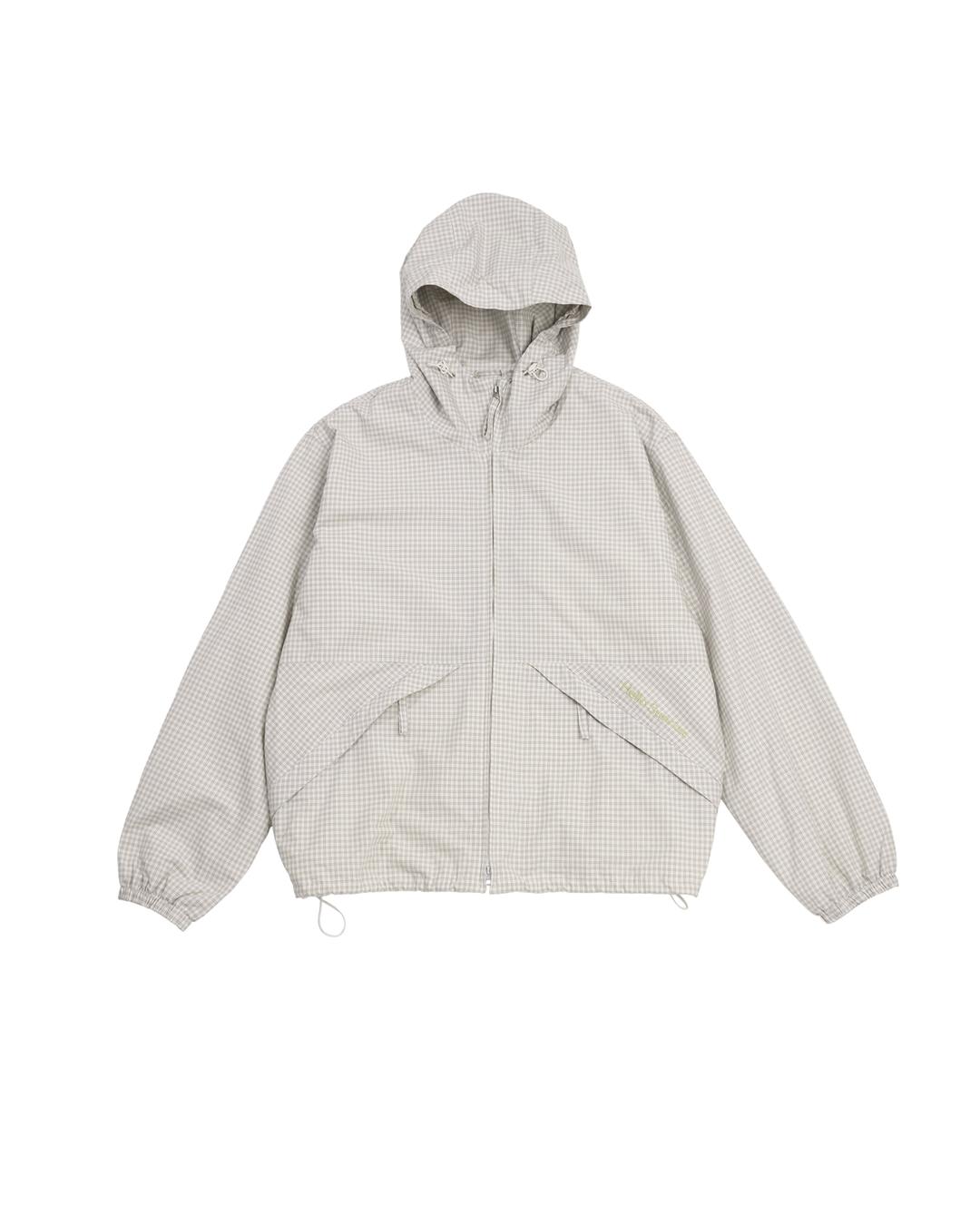 Travel Hooded Jacket_Ivory