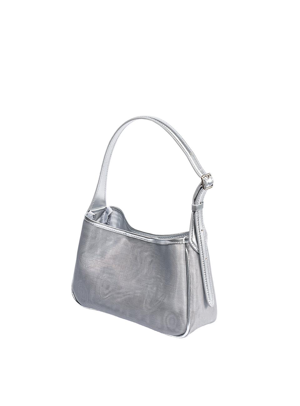 MESH BAG / MINI / SILVER