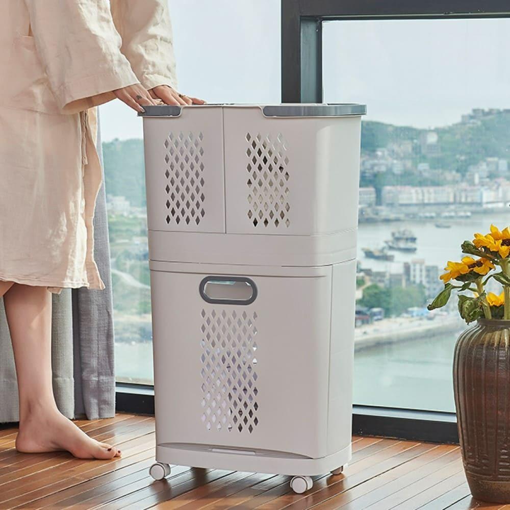 3단분리 빨래바구니