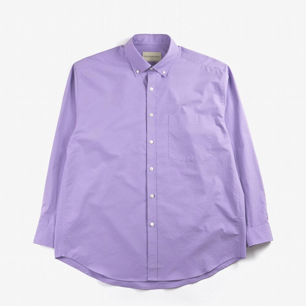 SlickandEasy Slick Shirt Lavender 슬릭앤이지 슬릭 셔츠 라벤더