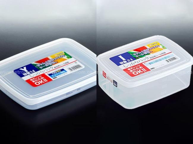 나카야 사각 밀폐용기 / 반찬통 / 보관용기 (옵션-2size)