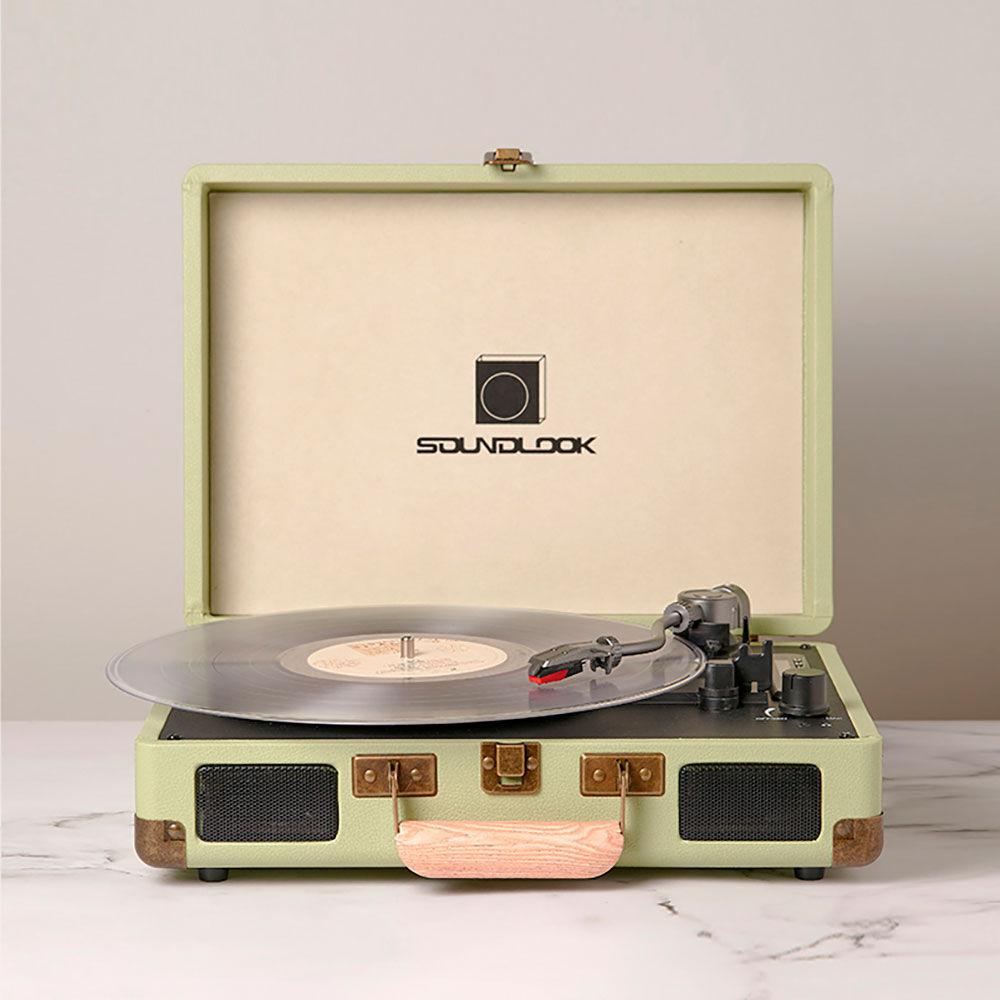 빈티지 감성 턴테이블 사운드룩 SLT-100BT
