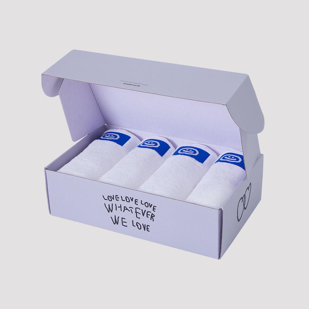 TOWEL LOVE SET WHITE