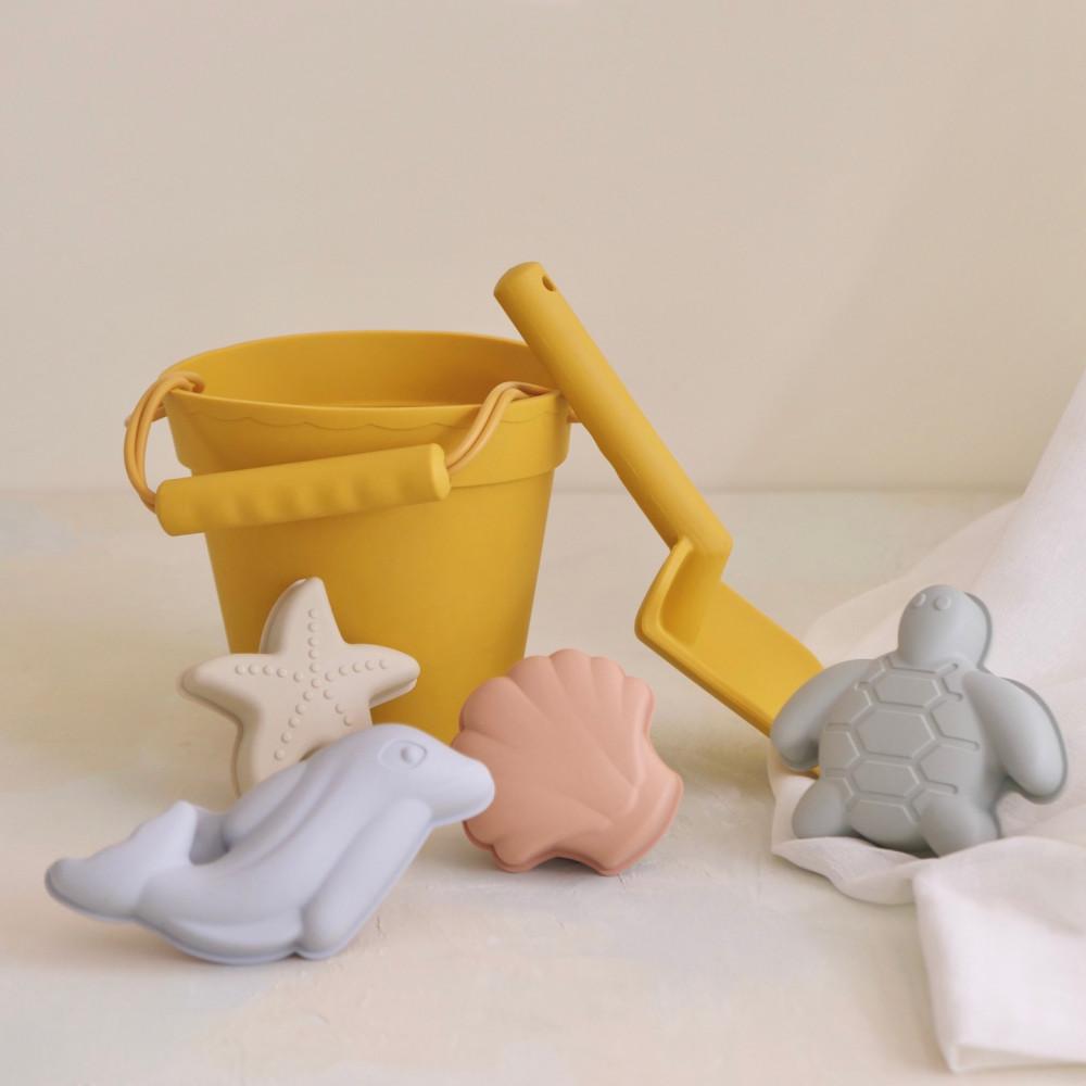 KC인증 실리콘 모래놀이세트 리틀숑 목욕놀이