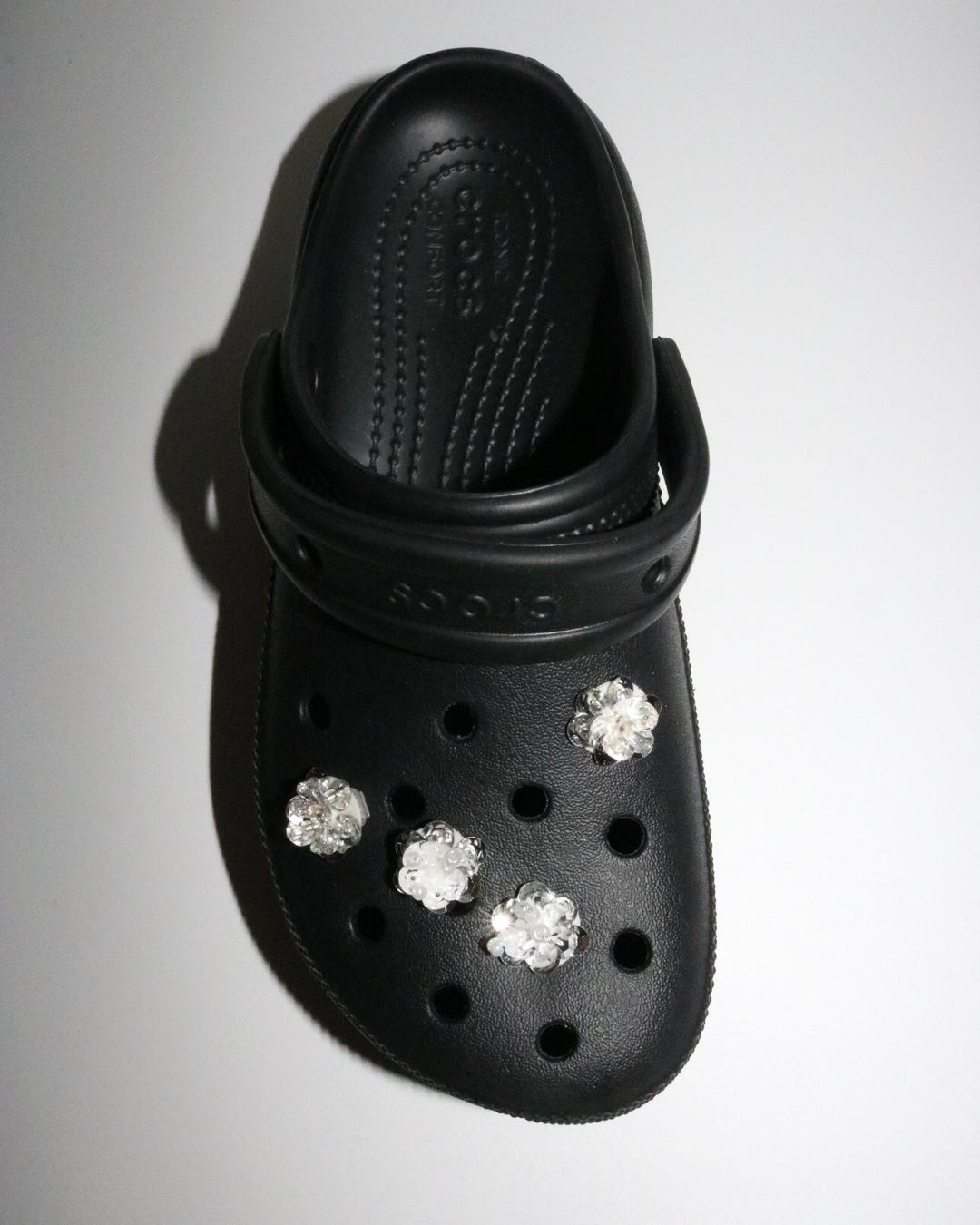 작은 꽃 shoe charm