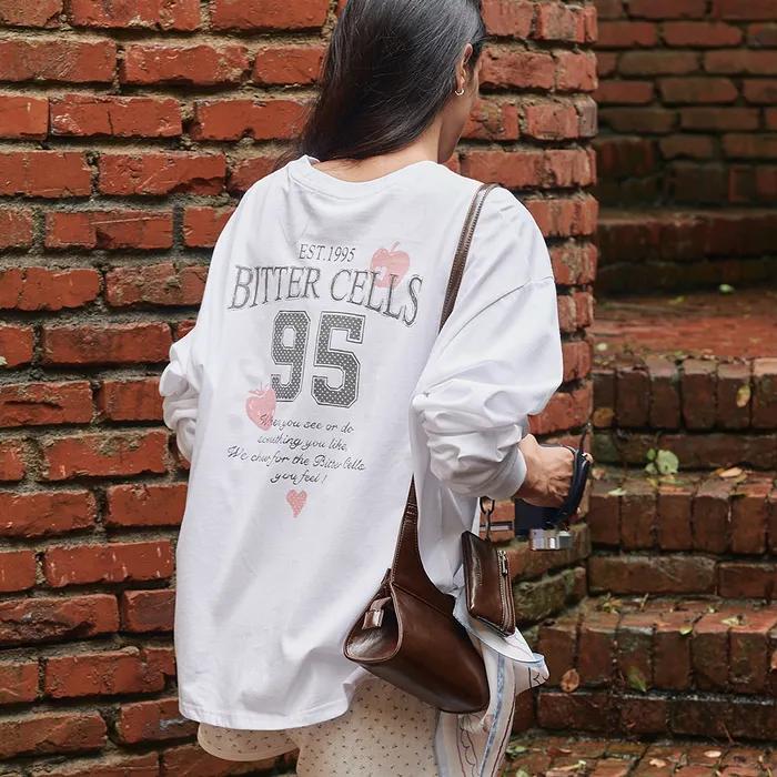 Kitsch Dot Long Sleeve-Ivory